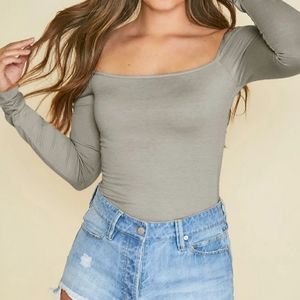 Grey Bodysuit